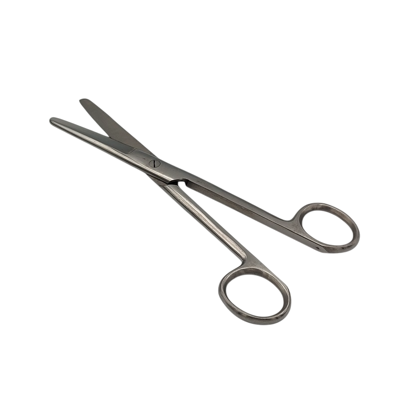 Ножиці операційні, прямі, тупокінцеві, 170 мм